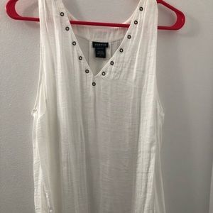 Torrid Sleeveless V-Neck Blouse
